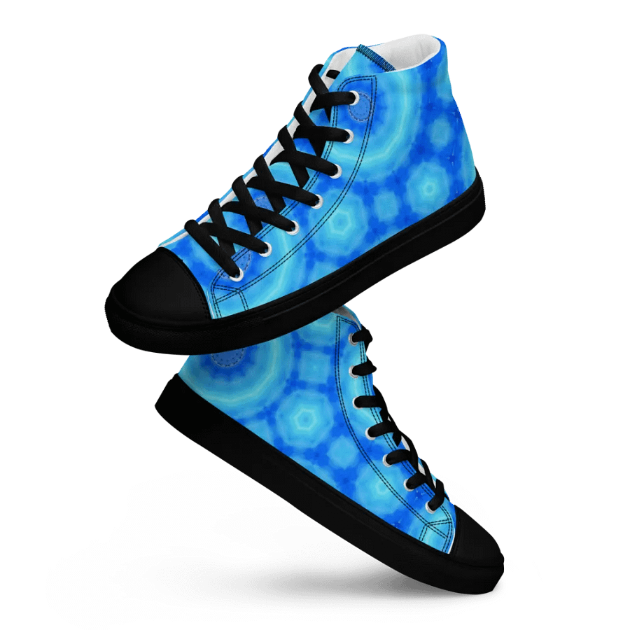 Abstract Circular Pattern in Blues product image (9)