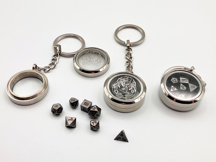 DnD Mini Dice Keychain product image (3)
