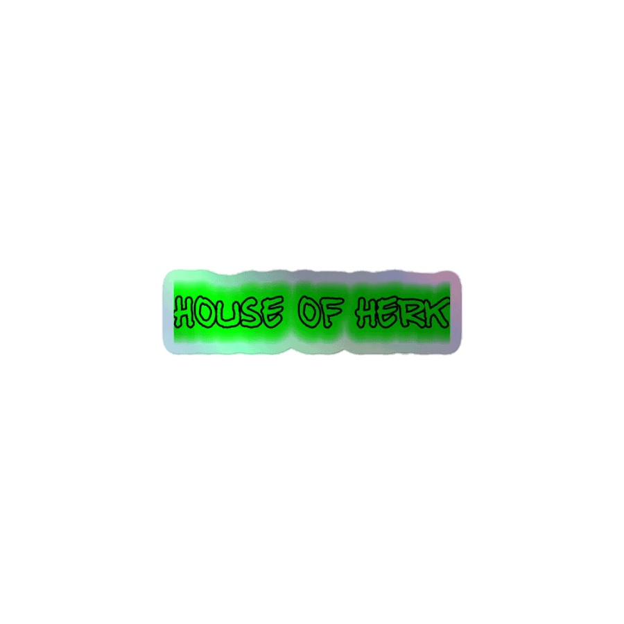 Holographic House of Herk Sticker product image (1)