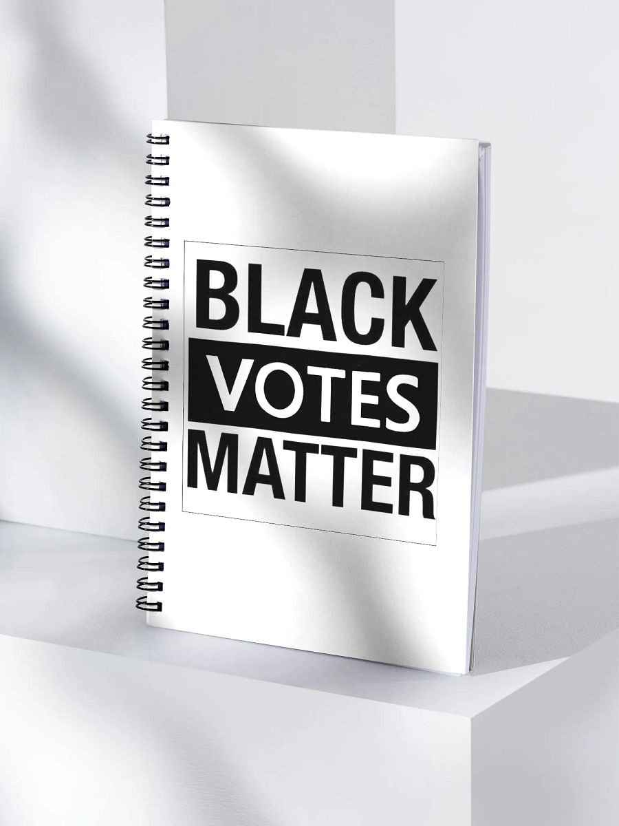 Black Votes Matter Spiral Notebook product image (4)