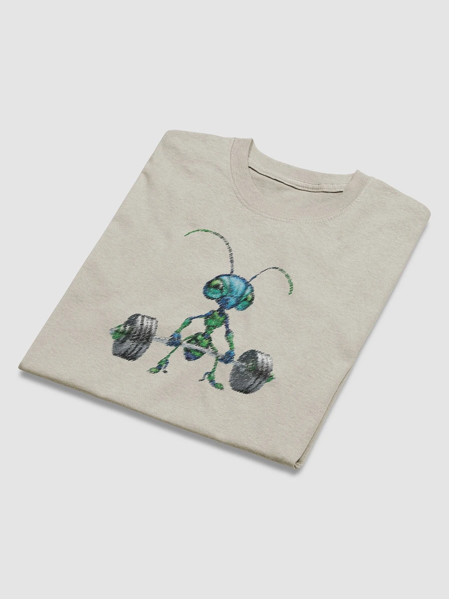 Pixelated Ant Weightlifter Tee product image (4)