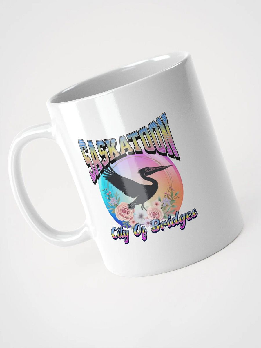 Saskatoon Pelican City of Bridges Mug product image (2)