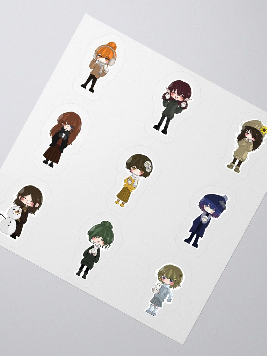 Flower Girls Winter Edition - Stickers product image (1)