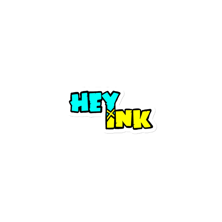 HeyInk - Blue And Yellow Logo Magnet product image (1)