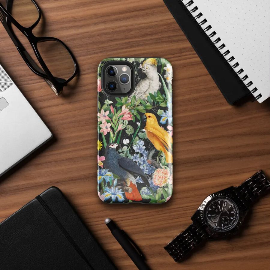 'Parrot Paradise Jungle' iPhone® Tough Case product image (7)