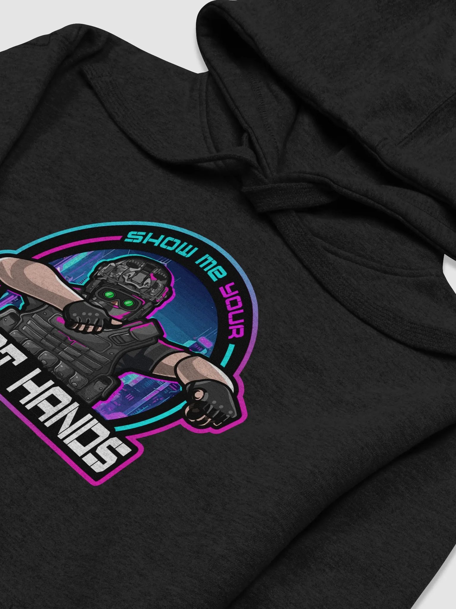 SWAT hands hoodie (Off-Duty fit) product image (3)