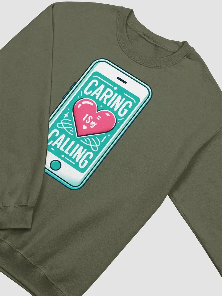 Caring Is My Calling Crewneck Sweatshirt product image (24)
