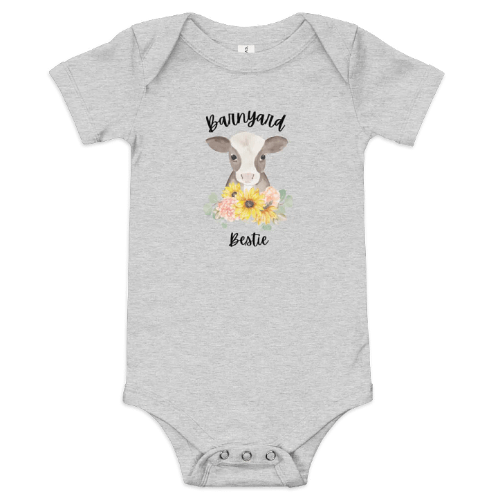 Barnyard Bestie (Holstine) Onesie product image (2)