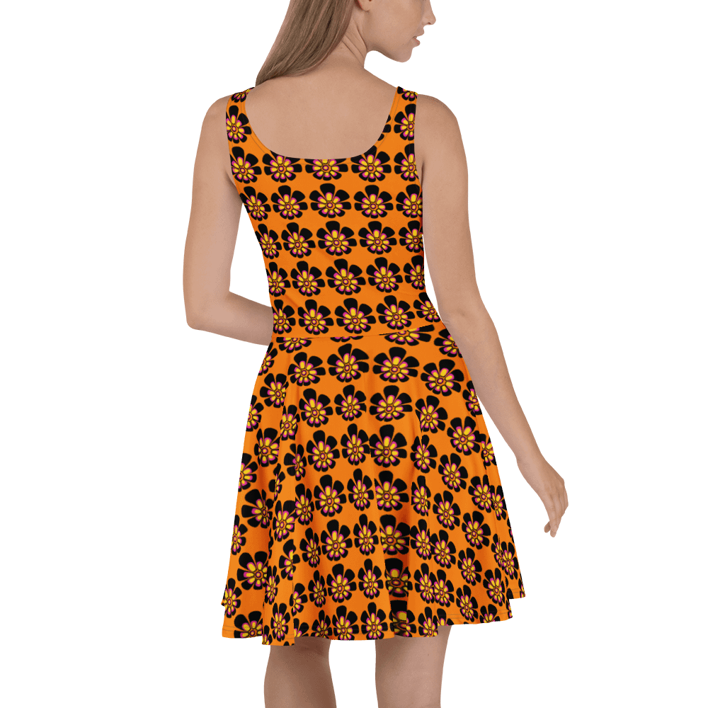 Groovy Blossom Skater Dress product image (4)