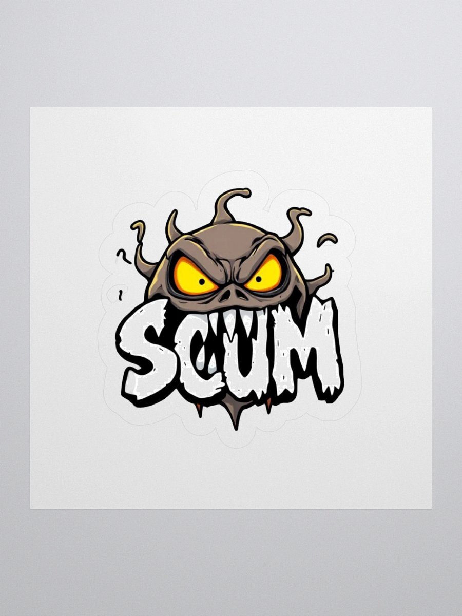 Scum in The Sun kiss cut sticker product image (1)