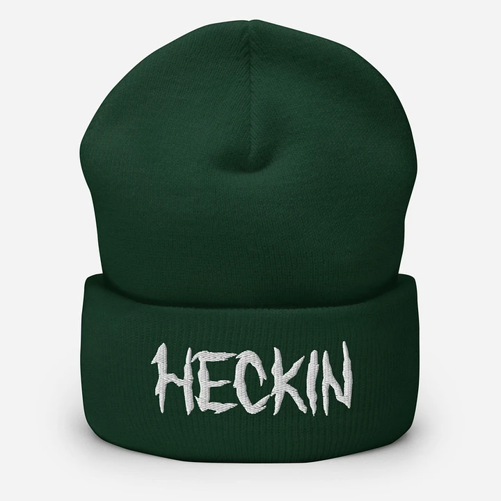 Heckin Beanie (white lettering) product image (2)