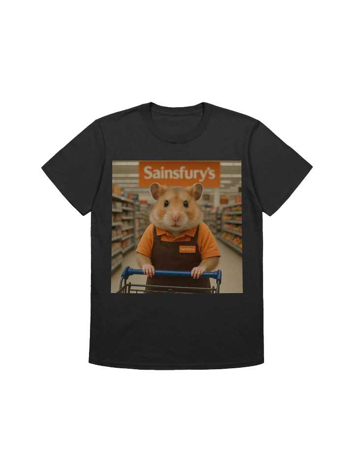 Sainsfurys Supermarket Employee Hamster T-Shirt product image (6)