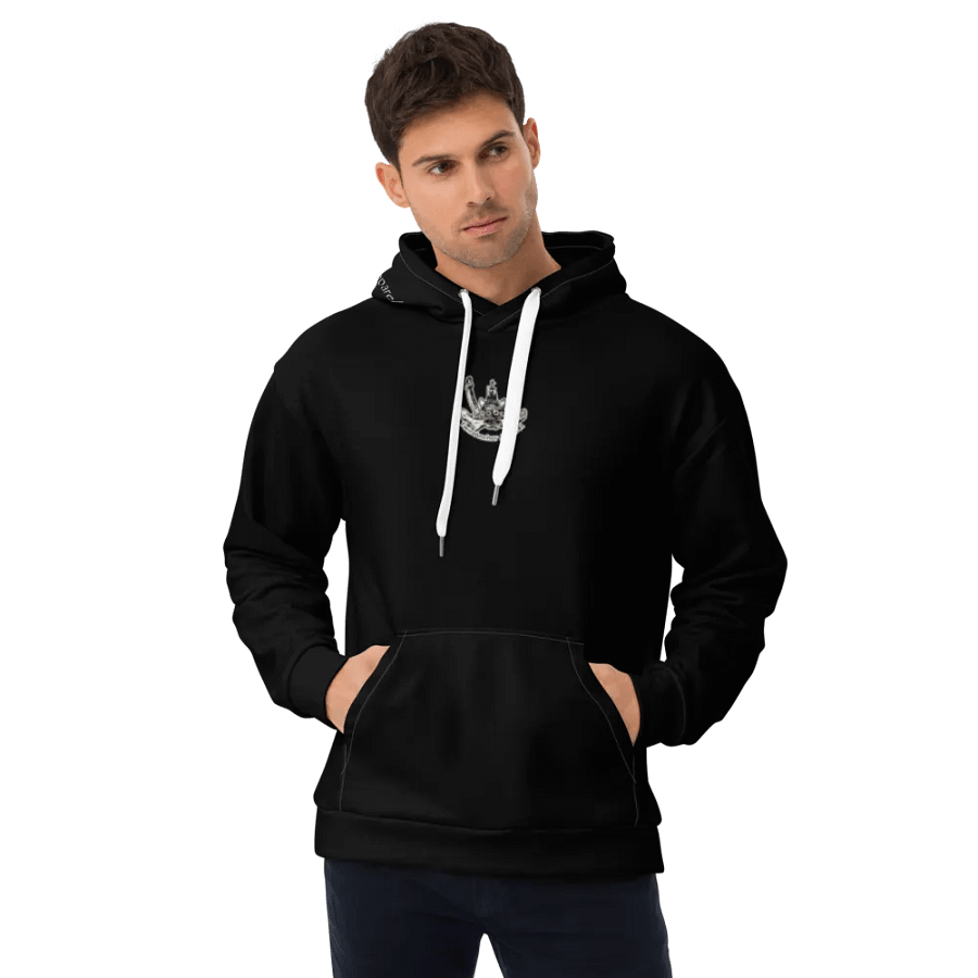 Twin Anchor Titan Black Hoodie product image (12)
