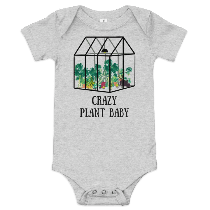 Crazy Plant Baby Body Suit product image (1)