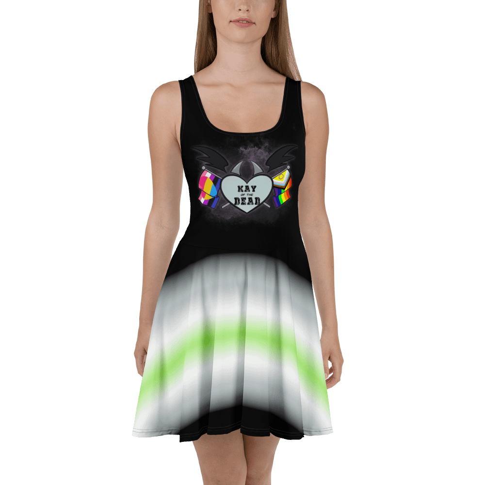 Kay_of_the_Dead Pride Logo Dress With Agender Pride Skirt product image (2)