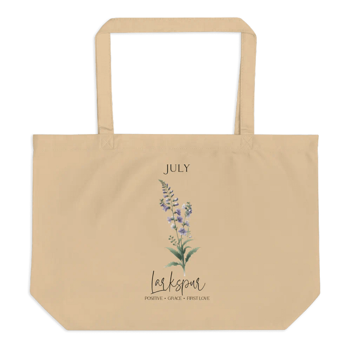 July Larkspur Tote product image (1)