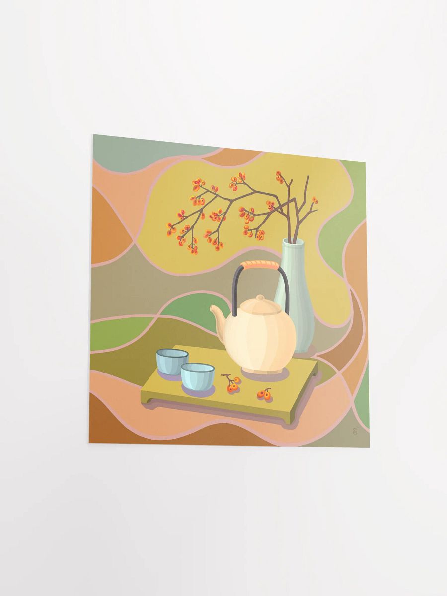 Tranquil Tea Time Poster - Coffee Shop No. 9 product image (3)