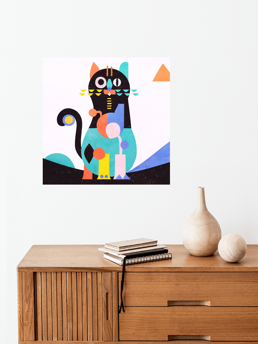 Color Block Art Print product image (18)