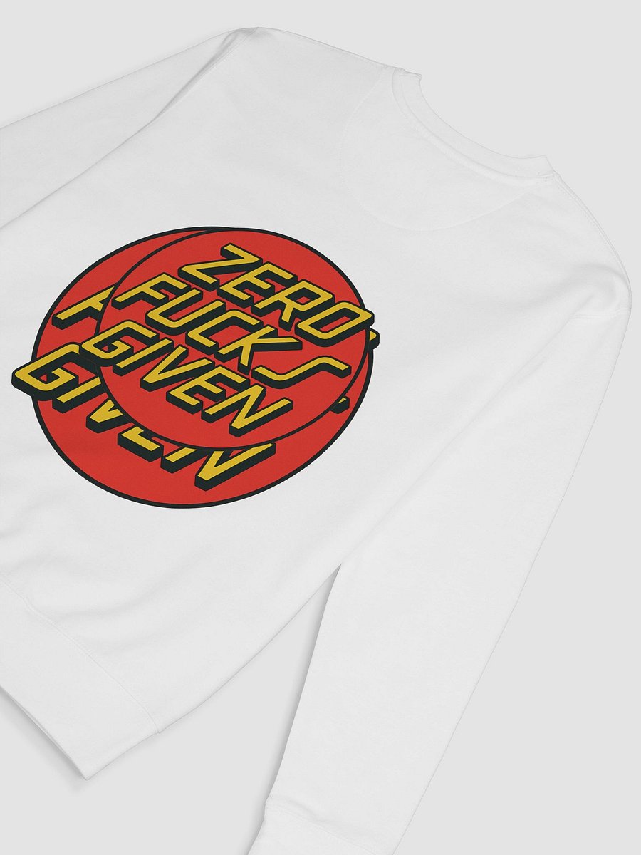ZERO F*S GIVEN – Bold Skate Logo Parody** product image (8)