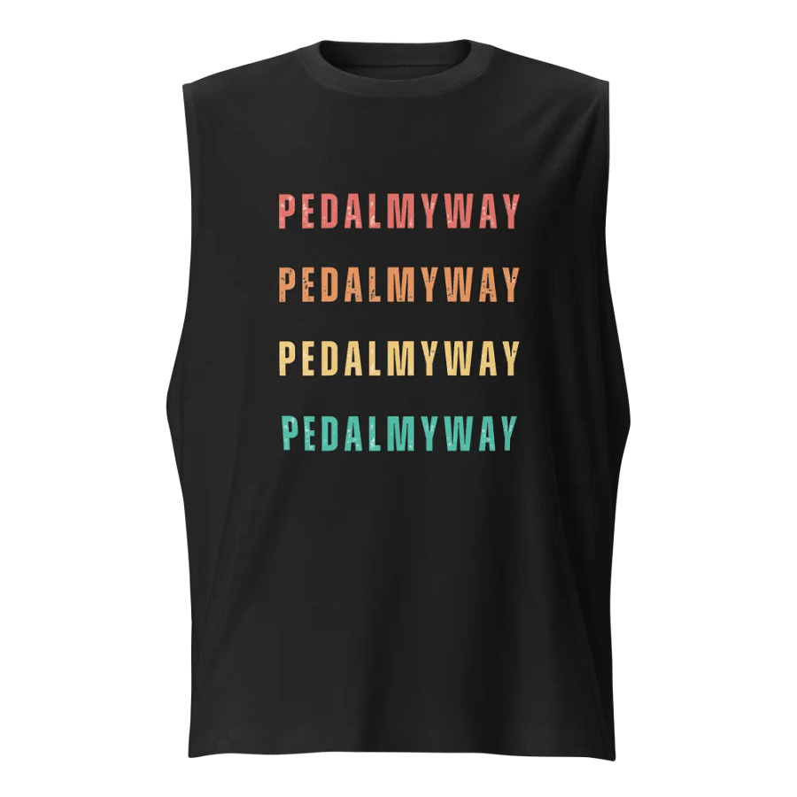 PEDALMYWAY Textured Tank product image (1)