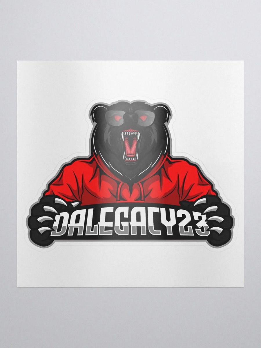 DaLegacy23 Black Logo Sticker product image (2)