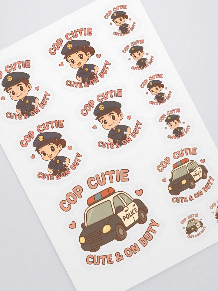 Cop Cutie Sticker Collection product image (1)