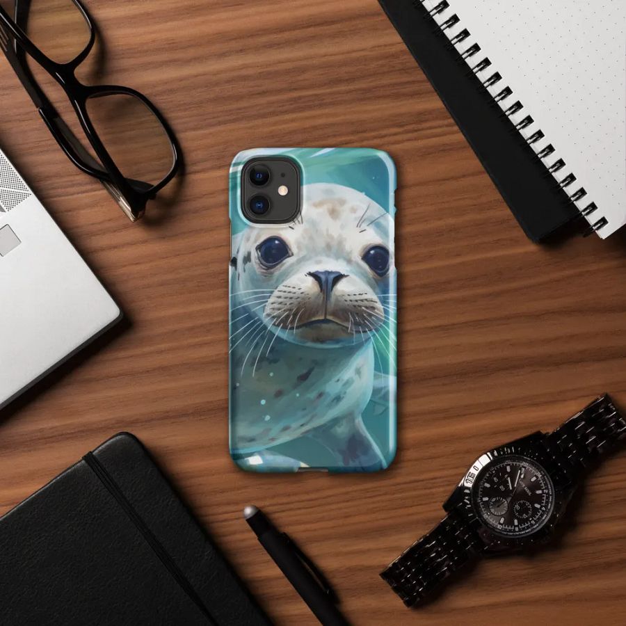 Whiskered Seal iPhone® Snap Case product image (12)