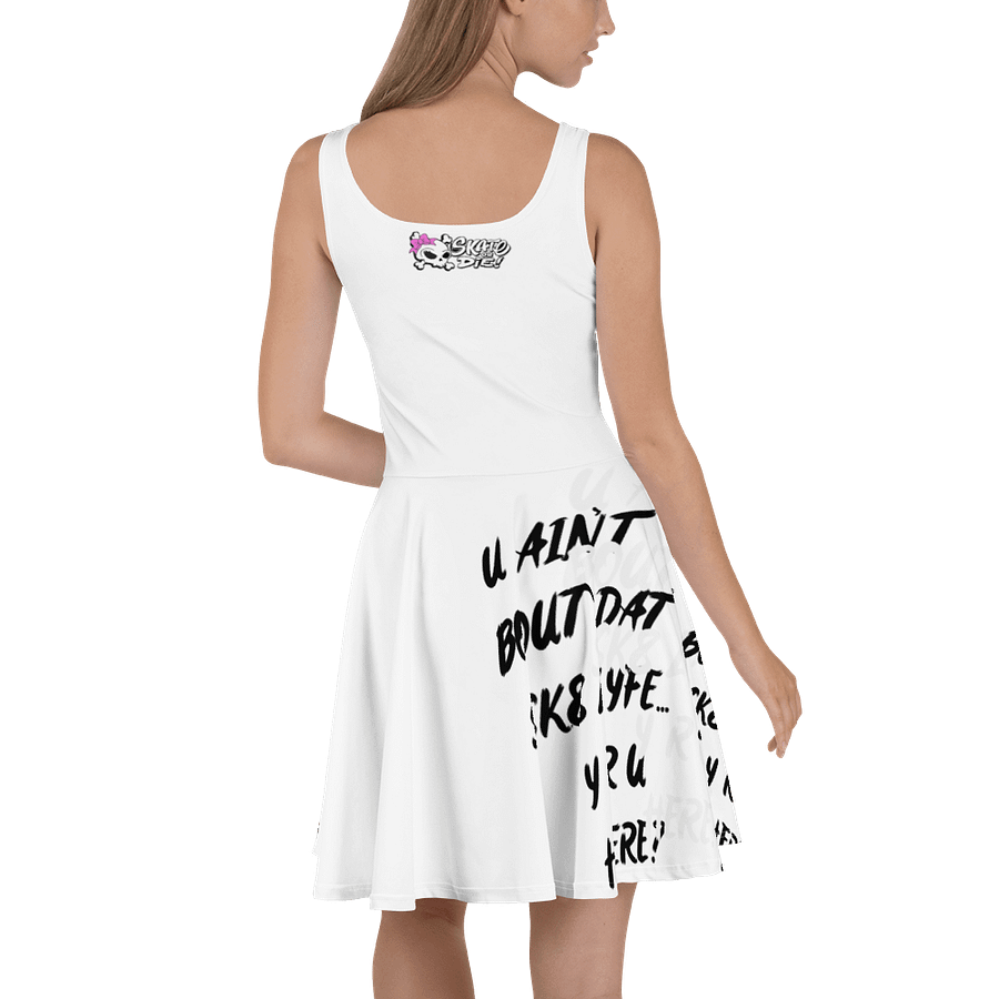 Skate Or Die! Skaters Dress (Milk White) product image (4)