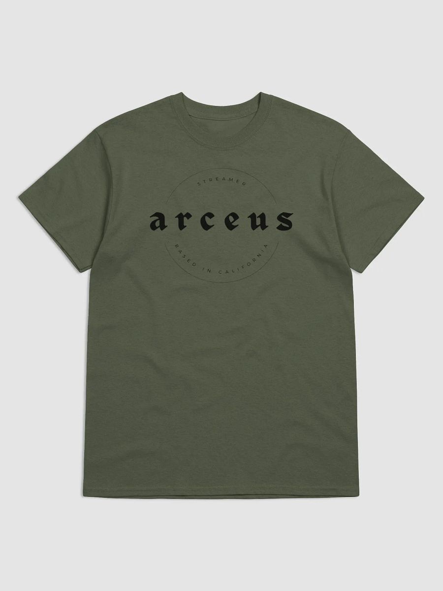 arc logo army green heavy tee product image (1)