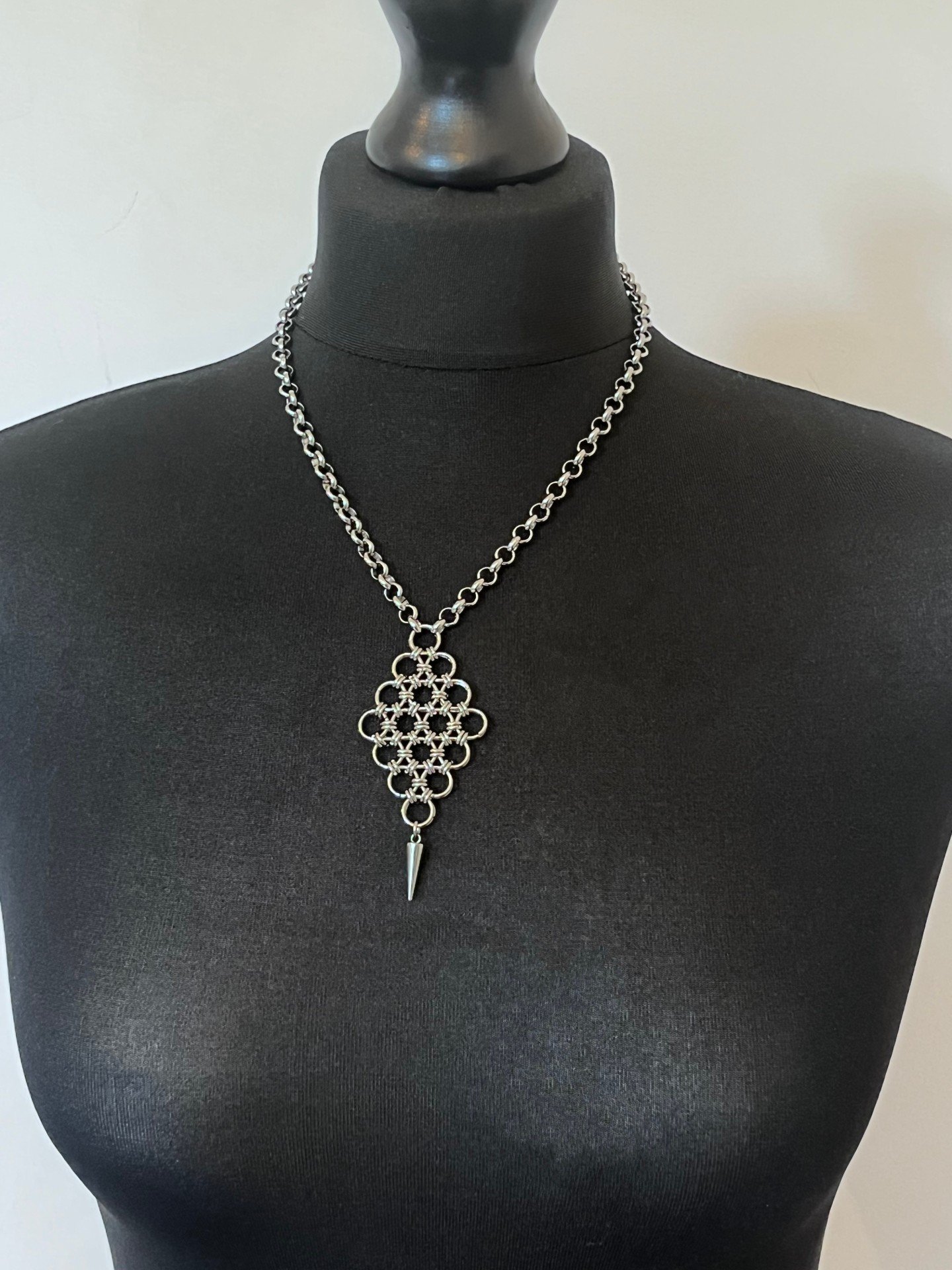 Spire Drop Pendant Necklace product image (3)