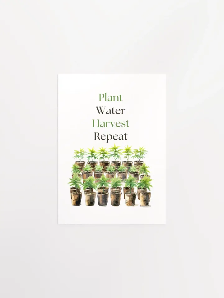 Nurture Cannabis Poster product image (1)