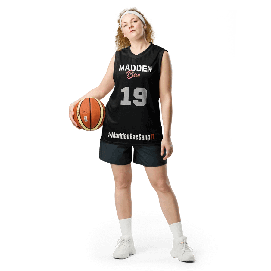 Madden Bae Jersey🦅 (Black + Gray) product image (8)