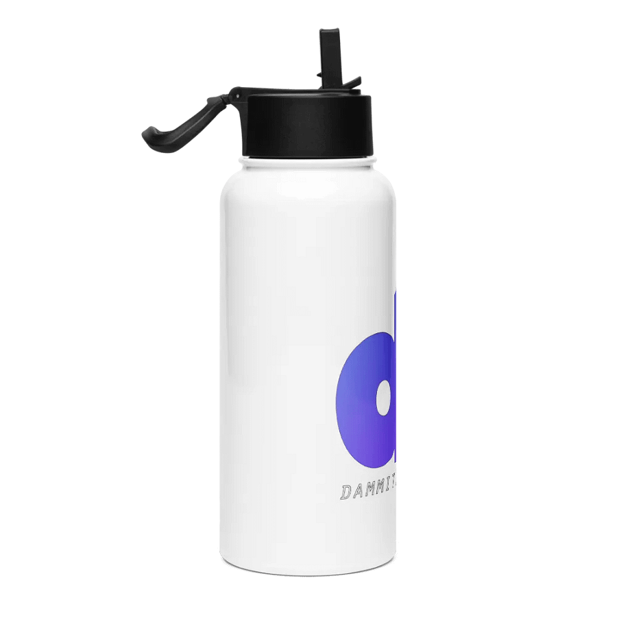 d2h Logo Stainless Steel Water Bottle w/ Straw Lid product image (4)