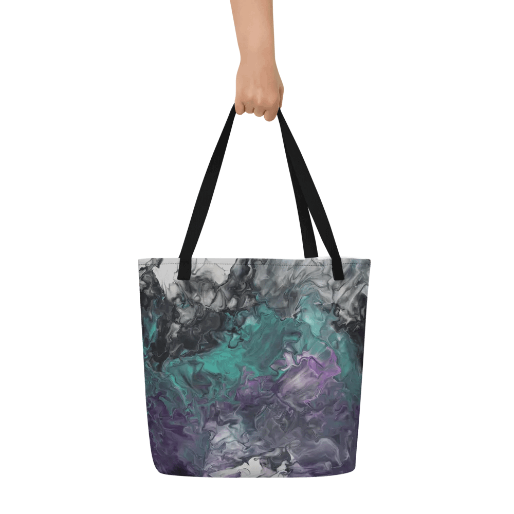Acrylic Pour Printed Tote Bag - Original FCCA Design product image (7)