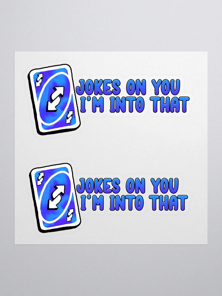 Jokes Stickers 2pc product image (1)