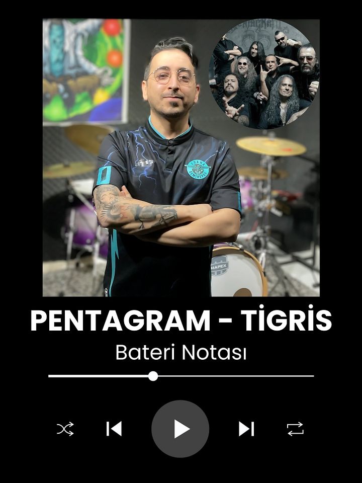 Pentagram - TİGRİS Bateri Notası product image (1)