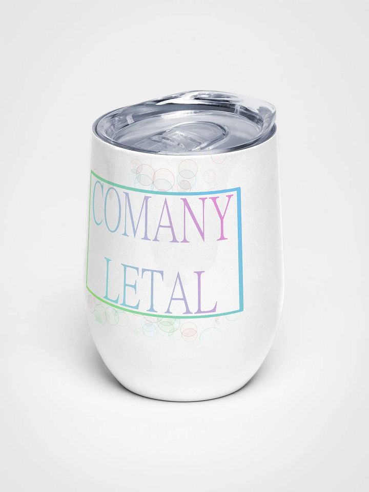Bubble Letal travel mug product image (1)