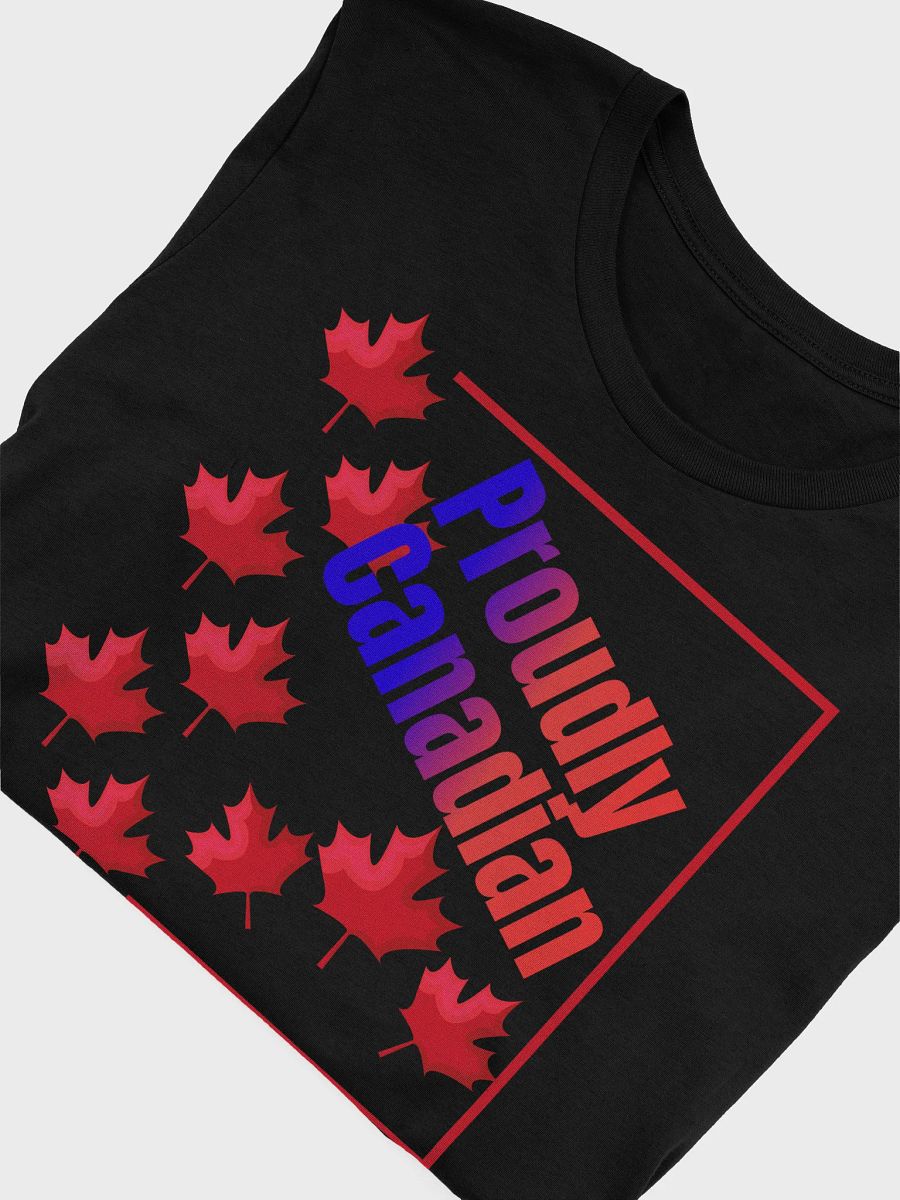 Proudly Canadian Maple Leaves T-Shirt product image (4)
