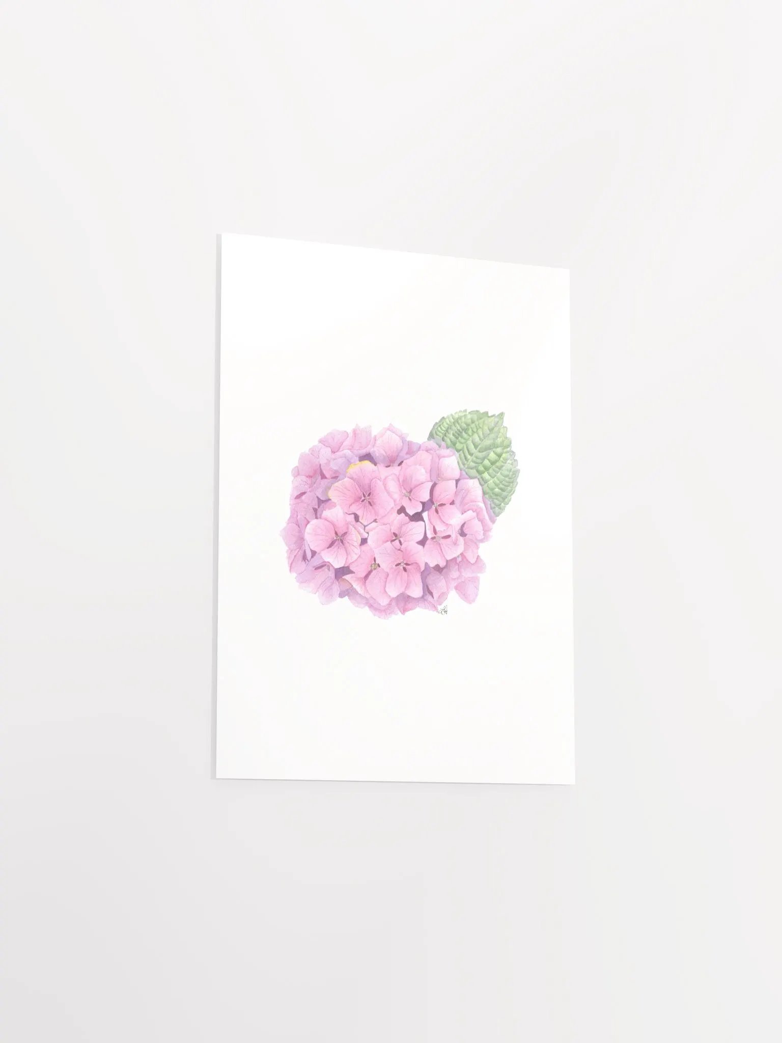 Purple Hydrangea Delight - print product image (3)