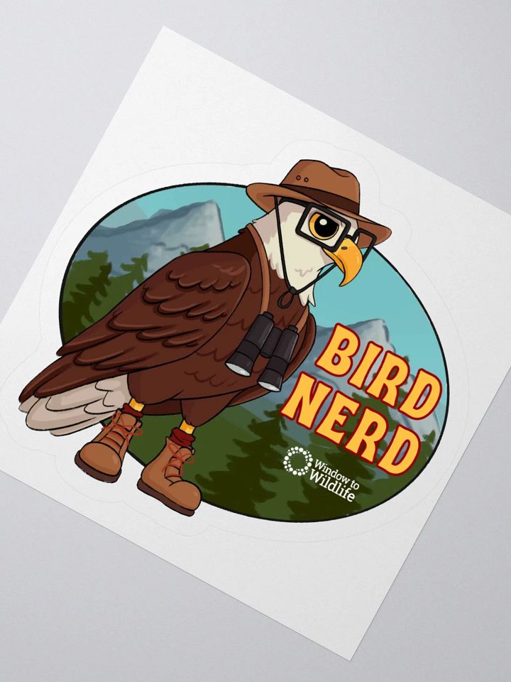 Bald Eagle - Bird Nerd Sticker product image (2)