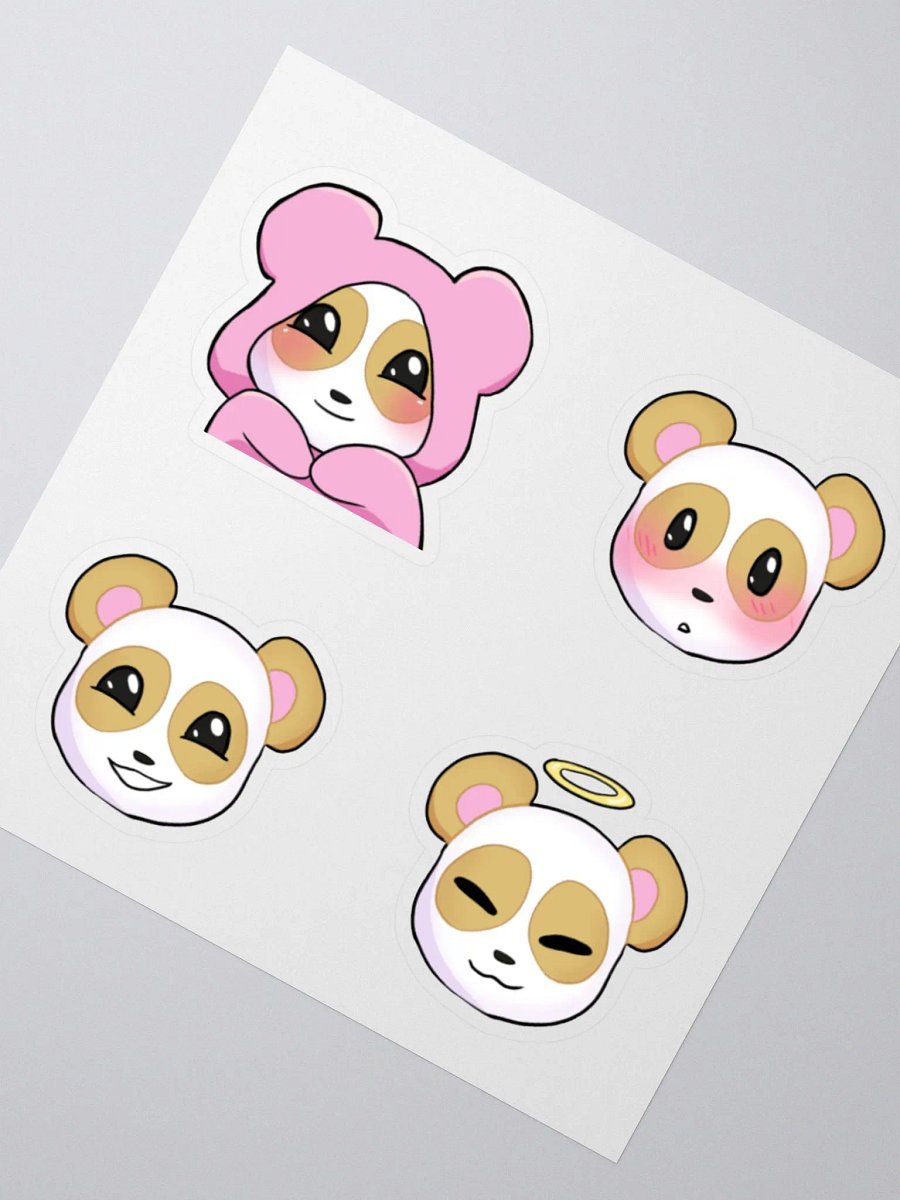 Panda Emote Sticker Pack product image (5)