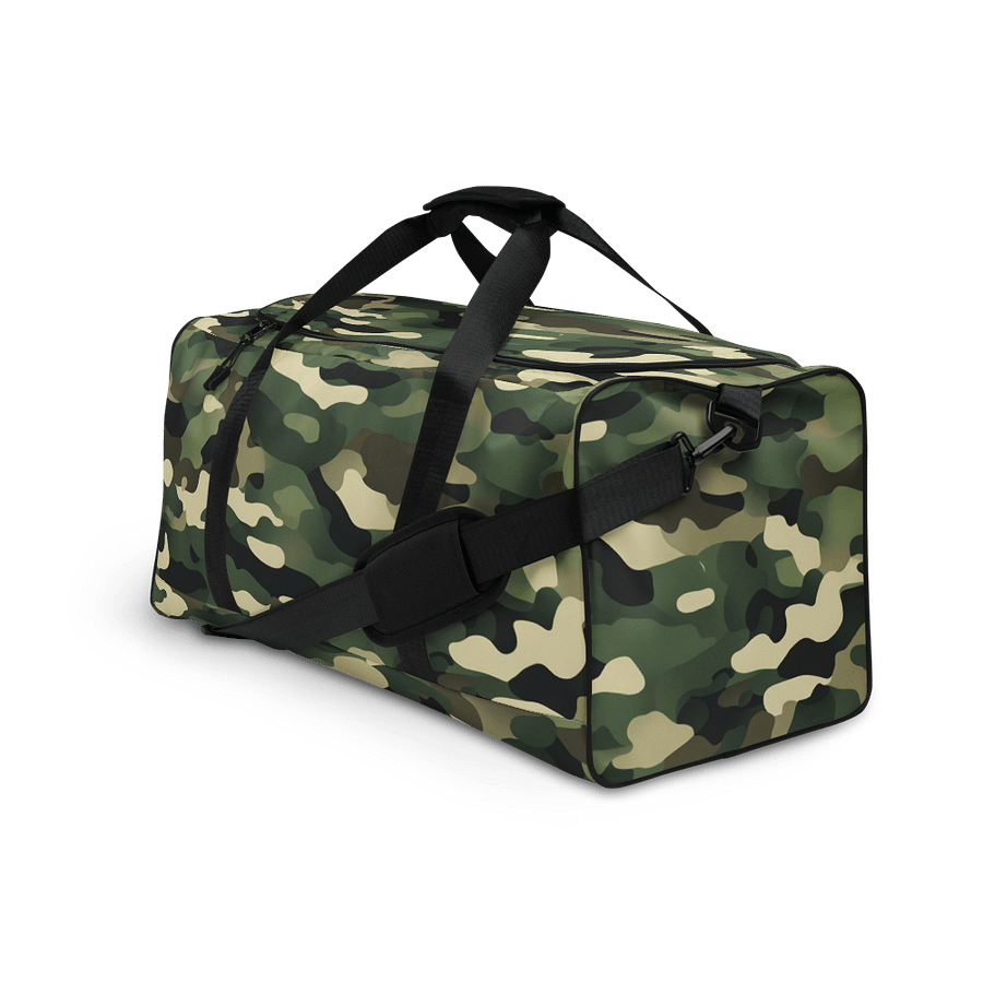 NR-Nurain- Monogram All-Over Print Duffle Bag product image (3)