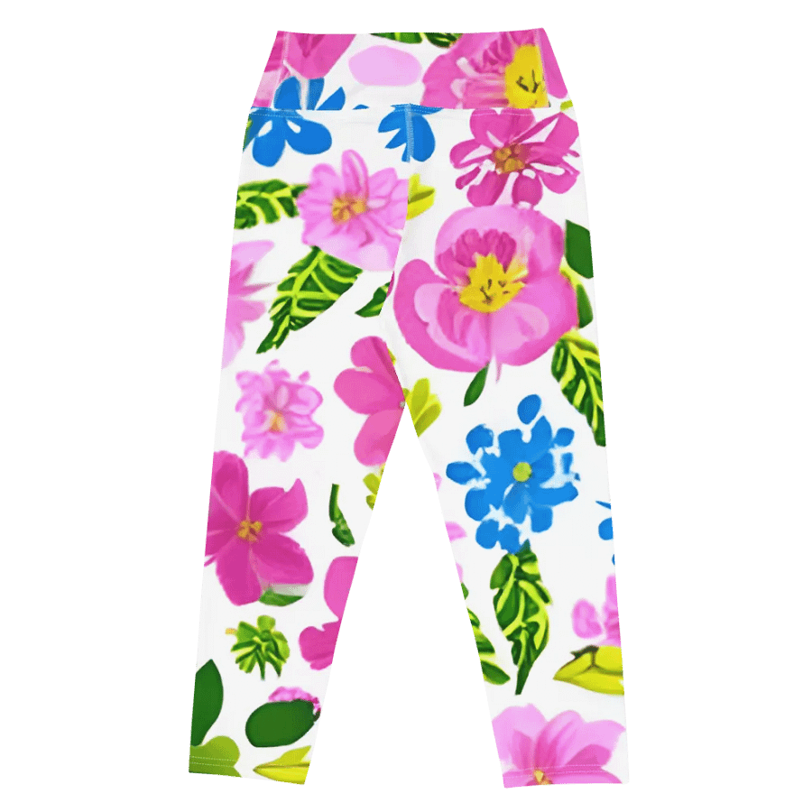 Floral Fusion Capri Leggings product image (8)