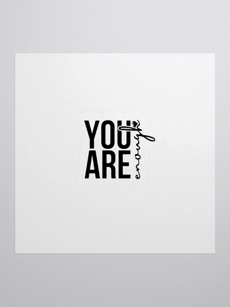 You are enough Gen 2: Corkscrew Kiss Cut Stickers product image (1)
