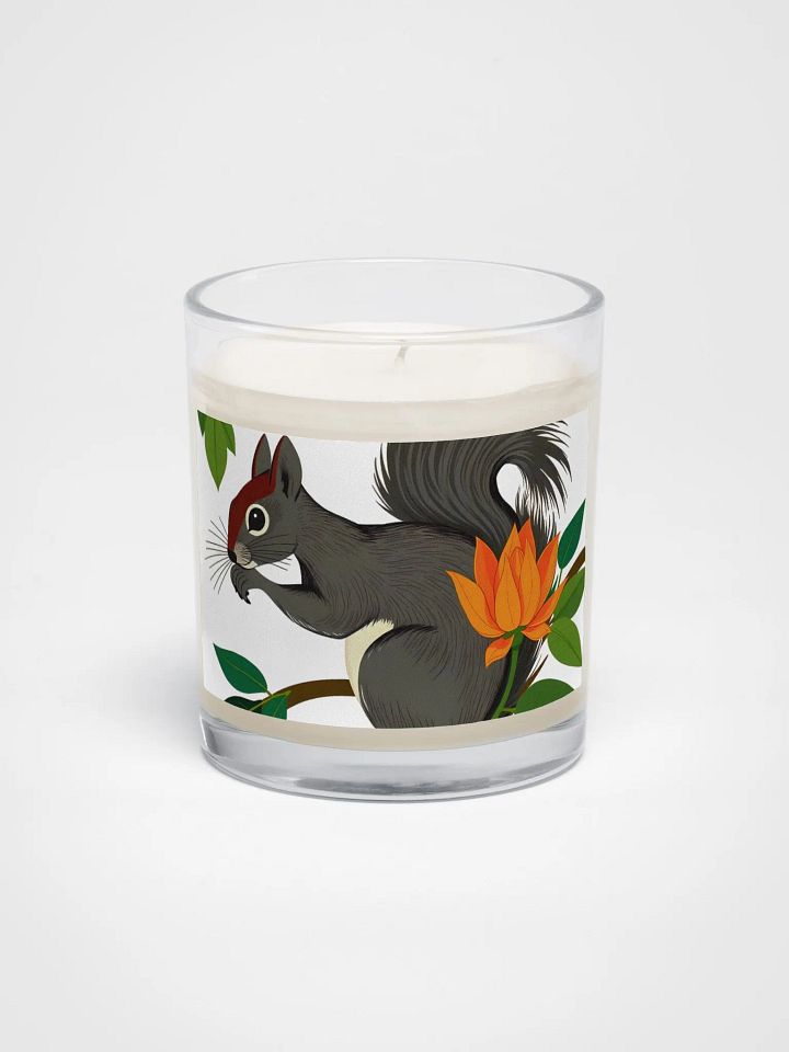 Squirrel Serenity Soy Wax Candle product image (1)