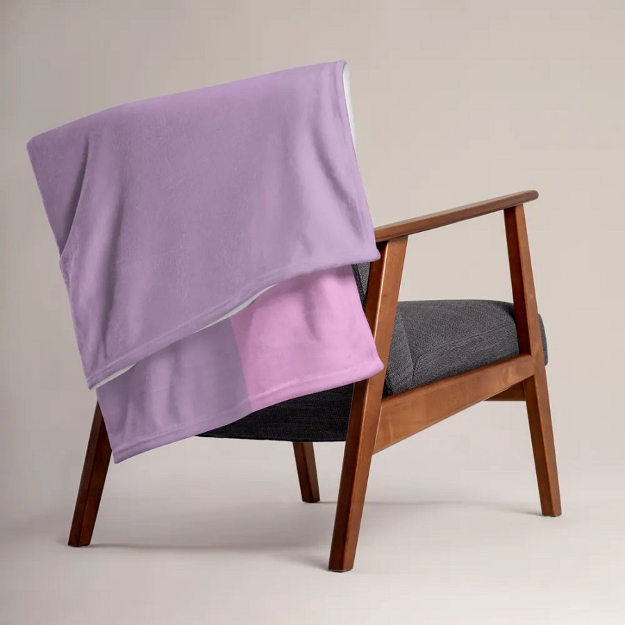 Purple & Pink Granny Blanket (SMALL) product image (3)