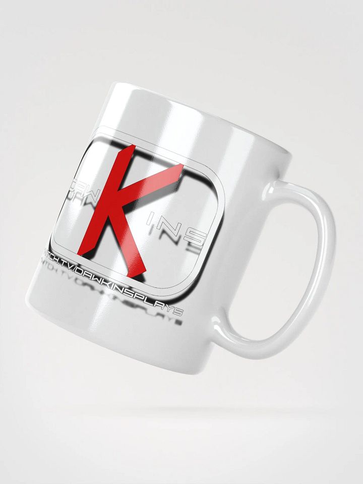 Dawkins Floating Logo Red K White Mug product image (2)