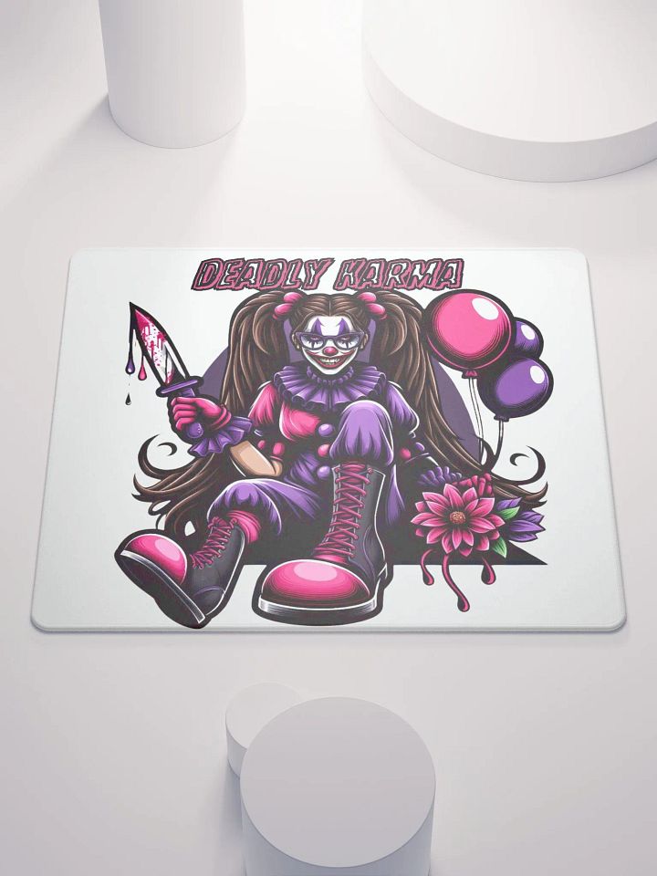 Deadly Karma Clown Gaming Mouse Pad product image (1)
