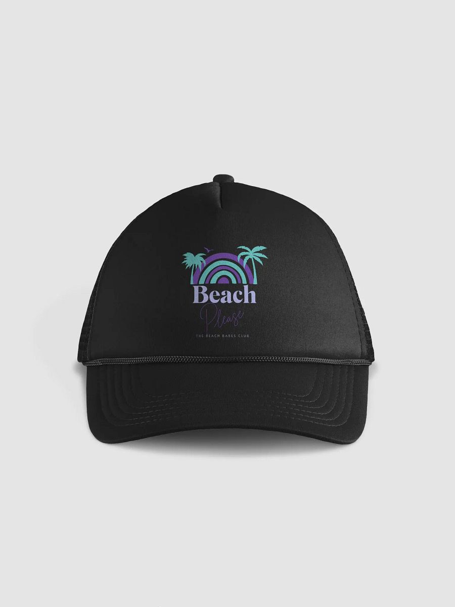 Beach Please Foam Trucker Hat product image (2)