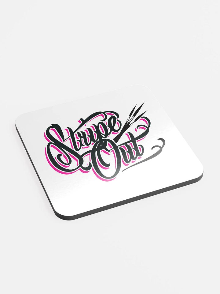 Cork-back coaster - Stripeout product image (2)